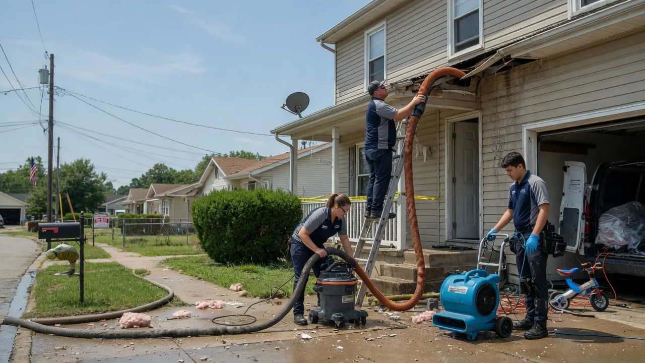 Water Damage Restoration in Pearl, IL near me